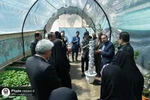 بازدید جمعی از مدیران رادیو از فعالیت&zwnj;های عمرانی، فرهنگی و خدماتی آستان قدس رضوی