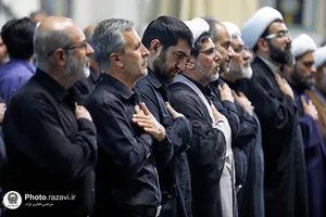عزاداری هیئات مذهبی سراسر کشور در حرم مطهر رضوی