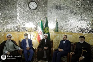 دیدار مدیران با تولیت آستان قدس رضوی