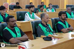 تجلیل از خادمان پاکستانی اربعین حسینی