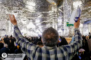 مراسم احیا شب نوزدهم ماه مبارک رمضان در حرم مطهر رضوی - 2