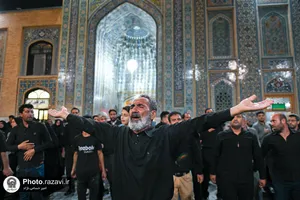 حال و هوای حرم مطهر رضوی در شب شهادت امام رضا(علیه&zwnj;السلام)