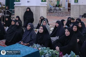 عزاداری بانوان اردوزبان در حرم مطهر رضوی
