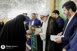 دیدار دانش&zwnj;آموزان مدارس امام رضا علیه&zwnj;السلام با تولیت آستان قدس رضوی