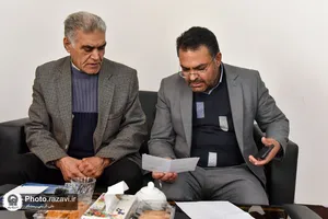 سفر معاون املاک و اراضی آستان قدس رضوی به شهرستان سرخس