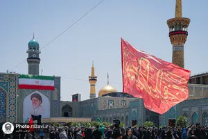 عزاداری روز عاشورای حسینی در حرم مطهر رضوی