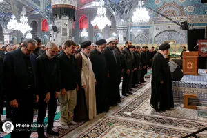 عزاداری روز شهادت امام رضا علیه&zwnj;السلام در حرم مطهر رضوی