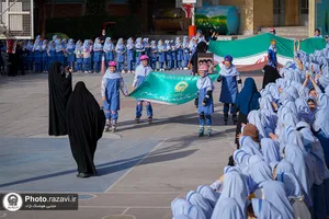 المپیاد ورزشی دانش&zwnj;آموزان دختر دبستان امام رضا علیه&zwnj;السلام