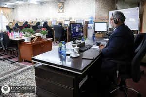 پاسخگویی تلفنی معاون طرح و برنامه آستان قدس رضوی به مخاطبان سامانه ۱۳۸