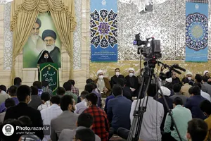 دیدار جمعی از دانشجویان با تولیت آستان قدس رضوی