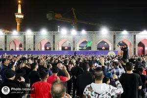 مراسم چهارپایه&zwnj;خوانی کشورهای جهان اسلام در حرم مطهر رضوی