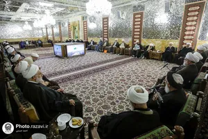 دیدار اساتید مدرسه &laquo;دارالعلم&raquo; با تولیت آستان قدس رضوی