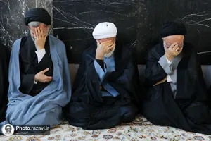 مراسم بزرگداشت شهید کامیاب در حرم مطهر رضوی