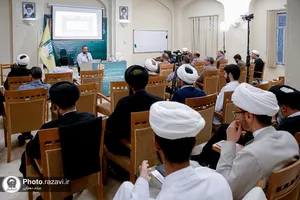 اعتکاف علمی طلاب در مدرسه تابستانی دارالعلم حرم مطهر رضوی-۲