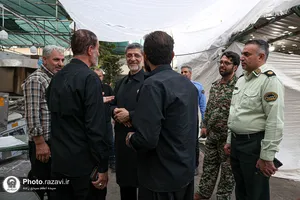 بازدید قائم مقام تولیت آستان قدس رضوی از موکب آبادانی&zwnj;ها