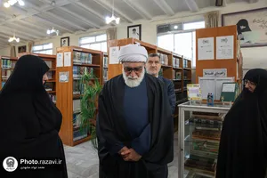 حضور تولیت آستان قدس رضوی در جمع طلاب مکتب نرجس