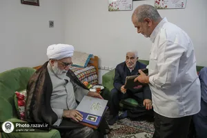دیدار تولیت آستان قدس رضوی با خانواده معظم شهدا