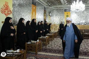 دیدار جمعی از بانوان نخبه رشته&zwnj;های پزشکی و دانشگاهی با تولیت آستان قدس رضوی