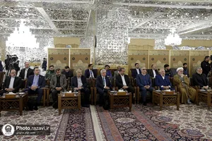 دیدار شرکت کنندگان بیست و هشتمین اجلاسیه سازمان اکو با تولیت آستان قدس رضوی-2