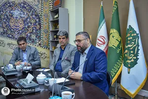 بازدید مدیران مدارس امام رضا علیه&zwnj;السلام از رواق خدمت حرم مطهر رضوی