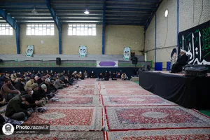 مراسم عزاداری روز شهادت حضرت زهرا(س) در شهرک طرق مشهد
