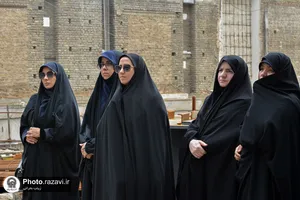 بازدید خدام خواهر حرم مطهر از دستاوردهای آستان قدس رضوی