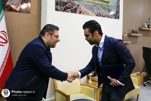 اهدای مدال جهانی &laquo;مهدی ماهانی&raquo;، قهرمان پرورش اندام به موزه آستان قدس رضوی