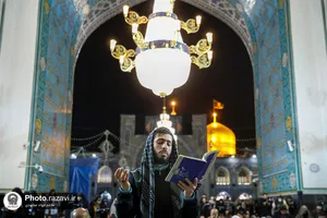 مراسم احیا شب نوزدهم ماه مبارک رمضان در حرم مطهر رضوی - 2