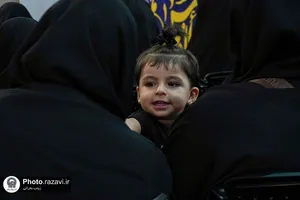 عزاداری سنتی بانوان عرب زبان در حرم مطهر رضوی
