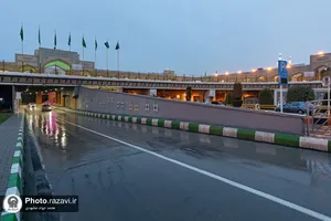 اصلاح و بازسازی زیرگذر حرم مطهر رضوی