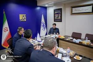 حضور رئیس سازمان علمی و فرهنگی آستان قدس رضوی در دفتر رسانه&zwnj;های استان خراسان رضوی