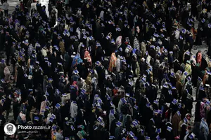 مراسم احیا شب نوزدهم ماه مبارک رمضان در حرم مطهر رضوی - 1