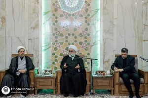 دیدار اعضای شورای قضایی استان با تولیت آستان قدس رضوی
