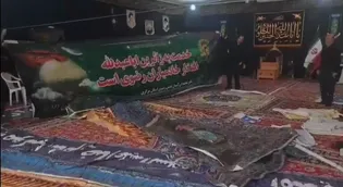 آماده‌سازی موکب امام رضا علیه‌السلام در شهر اراک/ کلیپ
