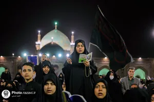 مراسم احیا شب نوزدهم ماه مبارک رمضان در حرم مطهر رضوی - 1