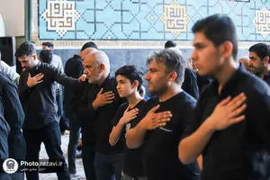 هیئت عزاداران بوشهری در حسینیه حرم