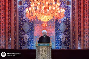 آیین خطبه&zwnj;خوانی شب شهادت امام رضا علیه&zwnj;السلام در حرم مطهر رضوی-1