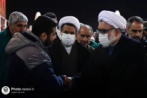 حضور تولیت آستان قدس رضوی در گلزار شهدای کرمان