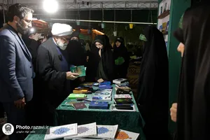 بازدید تولیت آستان قدس رضوی از موکب دخترانه نجمه