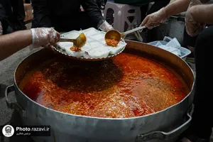 موکب پذیرایی از زائرین حسینی بارگاه منور رضوی