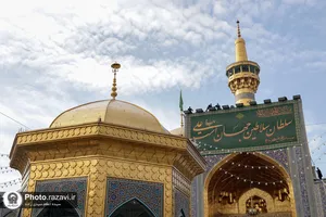 آماده سازی حرم مطهر رضوی در آستانه ولادت امیرالمومنین علیه&zwnj;السلام