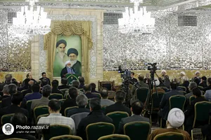 مراسم معارفه مدیرعالی حرم مطهر رضوی