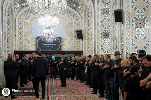 عزاداری هیأت&zwnj;های مذهبی به مناسبت شهادت امام رضا علیه&zwnj;السلام