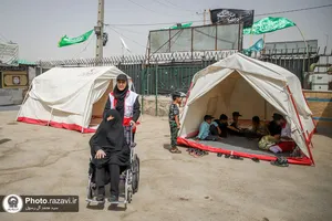 آغاز به کار موکب دربانان حرم مطهر رضوی در محور سرخس-مشهد