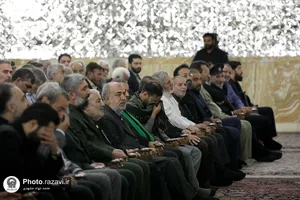 دیدار ستایشگران، شاعران آیینی و مسئولان هیئات مذهبی مشهد با تولیت آستان قدس رضوی