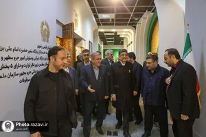 بازدید رئیس سازمان برنامه و بودجه کشور از فعالیت&zwnj;های آستان قدس رضوی