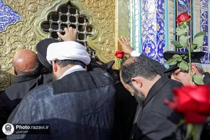 آیین اعزام کاروان زیر سایه خورشید در مسجد گوهرشاد