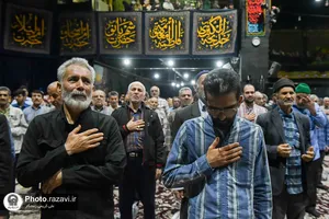 مراسم روز زیارتی امام رضا علیه&zwnj;السلام در حسینیه آیت الله شاهرودی