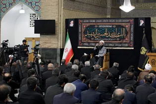 عزاداری حضرت اباعبدالله الحسین(ع) با حضور تولیت آستان قدس رضوی