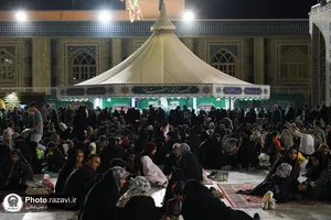 افطار خانوادگی در حریم بهشت
